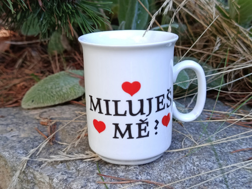 Miluješ mě? - hrnek
