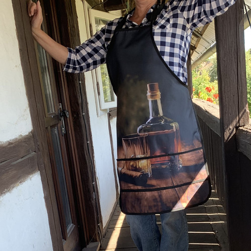 Whisky - zástěra s kapsami