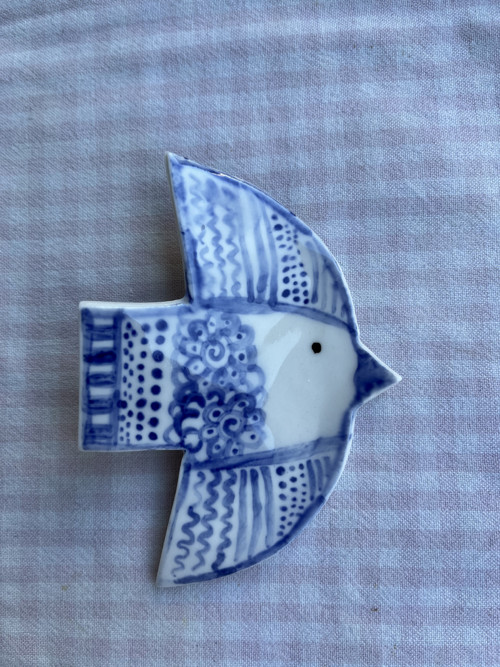 Porcelánová Dekorace/Cedulka/Obrázek k zavěšení