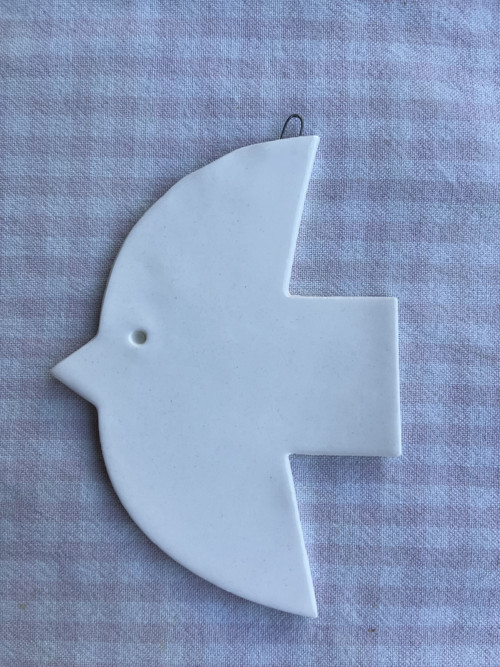 Porcelánová Dekorace/Cedulka/Obrázek k zavěšení