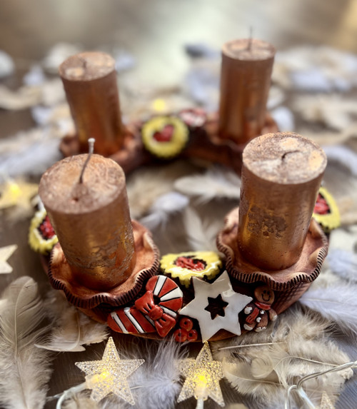 Adventní věnec s vůní Vánoc … — foto 1