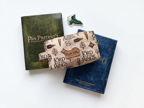 Kapsička Pán Prsteňov (pouch) - svetlá — foto 1