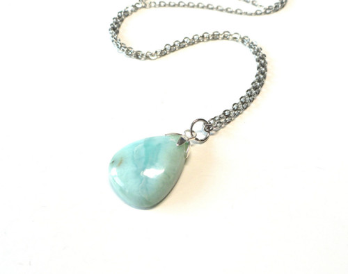 Larimar - řetízek z chirurgické oceli