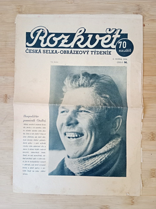 Rozkvět - Česká selka - 1934