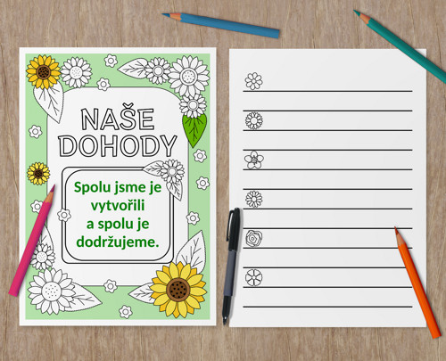 Dohody třídy floral 3 pro dotvoření - slunečnice