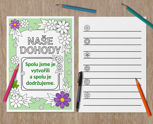 Dohody třídy floral 3 pro dotvoření - fialky