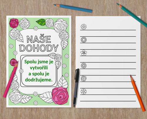 Dohody třídy floral 3 pro dotvoření - růže