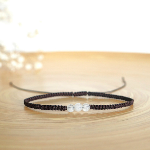 Shamballa náramek Lovely // měsíční kámen