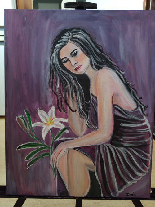 Žena s lilií