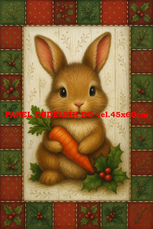 Bavlněný panel - varianty velikostí / 11x15 cm