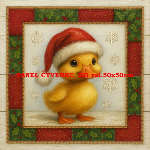 Bavlněný panel 10x10 cm