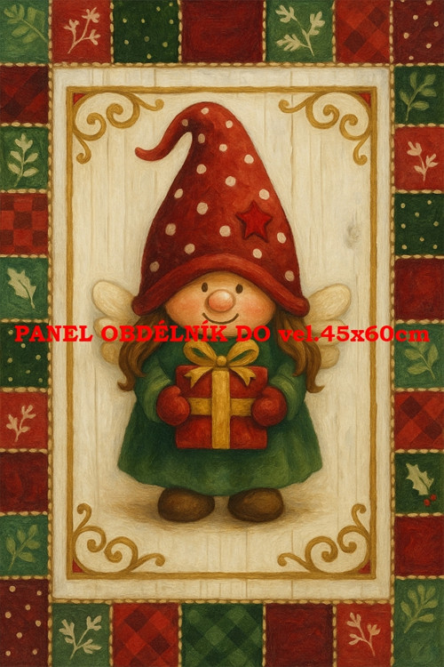 Bavlněný panel - varianty velikostí / 11x15 cm