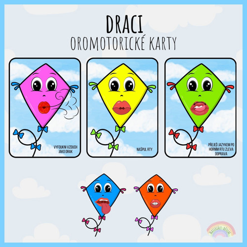 Draci, oromotorické karty — foto 1