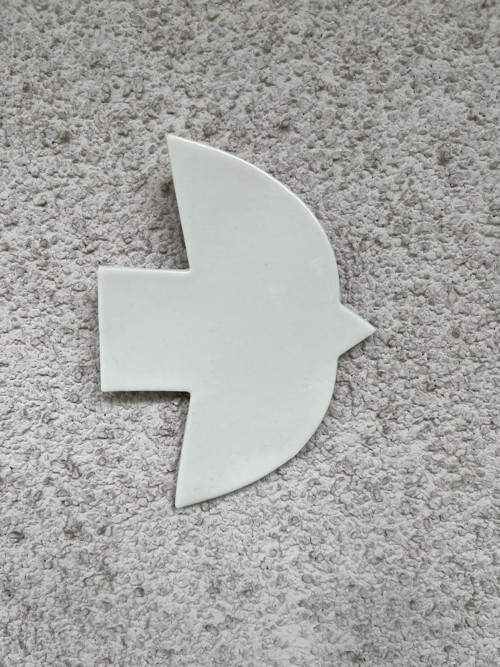Porcelánová Dekorace/Cedulka/Obrázek k zavěšení