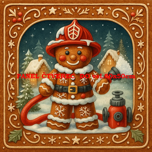 Bavlněný panel 10x10 cm — foto 1