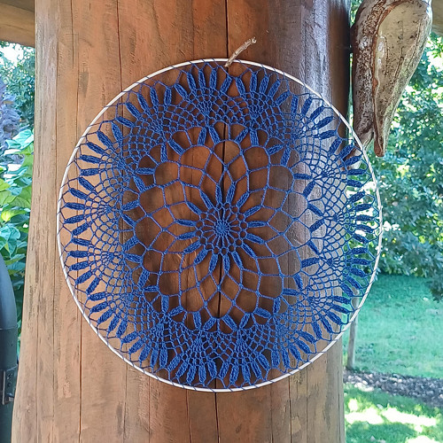 Háčkovaná Mandala