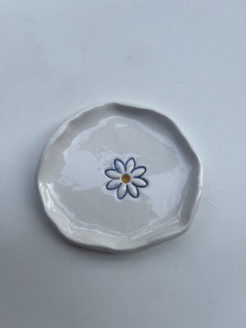 Porcelánový talířek na šperky Sedmikráska