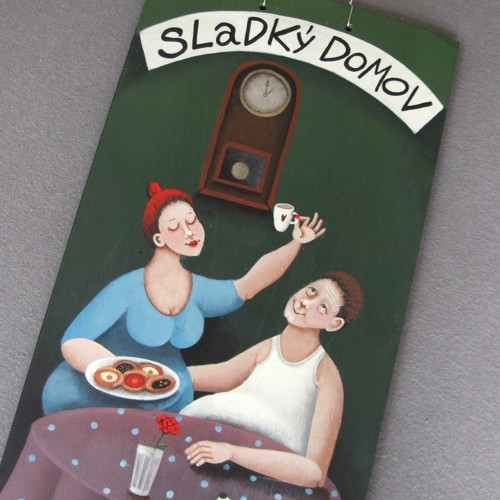 Sladký domov ( 40x19,5 cm ) — foto 1