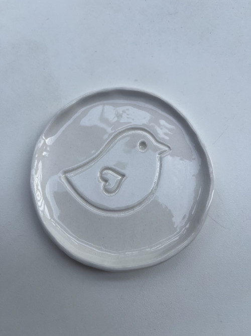 Porcelánový talířek na šperky