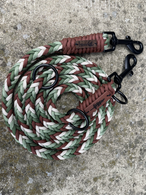 Přepínací paracord vodítko-1,5 m