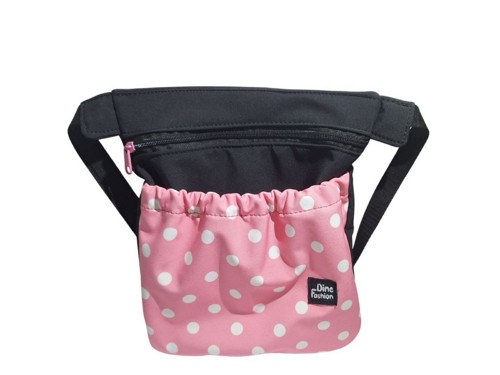 Ledvinka na pamlsky Polka Dot Pink