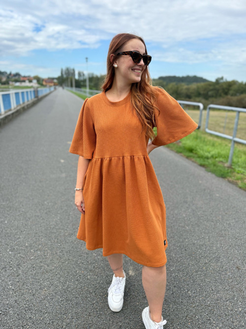 Vaflové šaty Bella