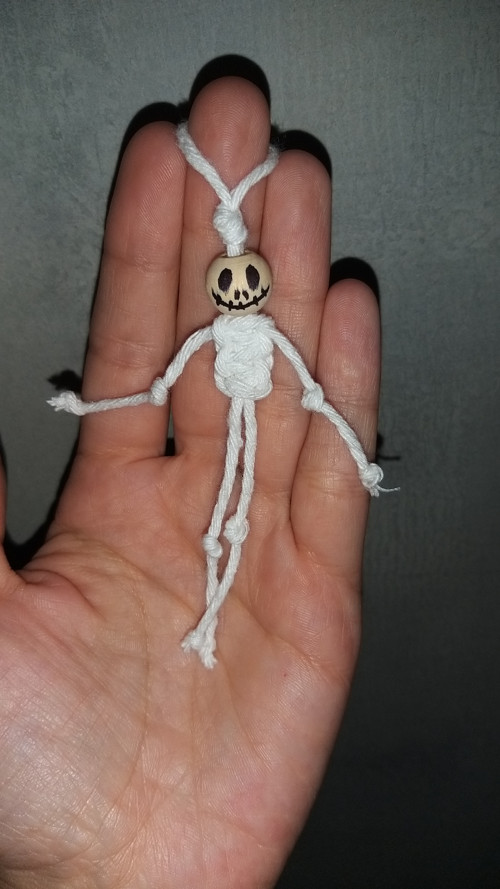 Macramé kostra — foto 1