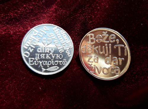 Boží žeton do Vašeho nákupního košíku 2 kusy