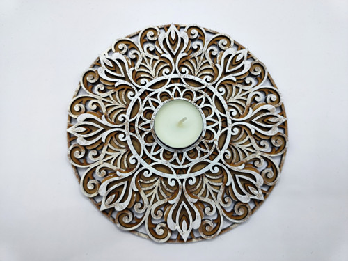 Svícen vrstvený - mandala 2