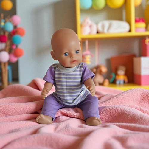 Fialový komplet pro Baby Born