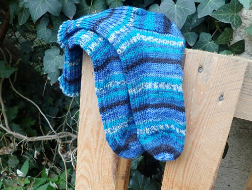 Pánské ručně pletené ponožky - vel. 46-47
