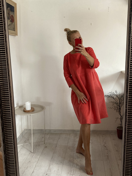 Menčester Šaty SOLANGE - SKLADOM