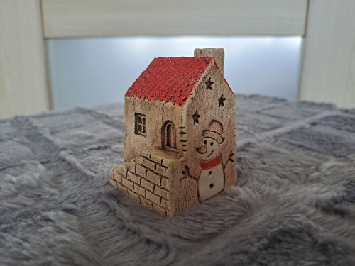 Keramický Domek Zimní
