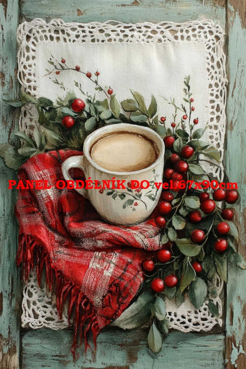 Bavlněný panel - varianty velikostí / 11x15 cm