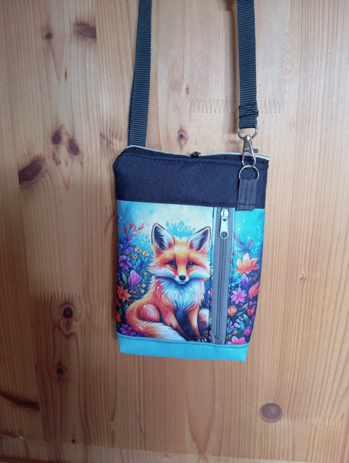 Crossbody taštička s liškou