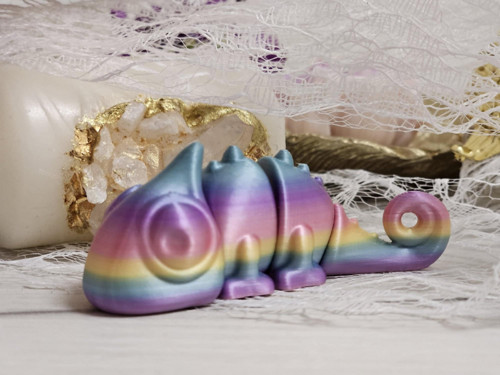 3D chameleon duha — foto 1