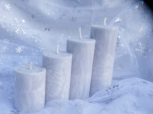 Palmové adventní schody- BEZ VŮNĚ - LILA SVĚTLÁ