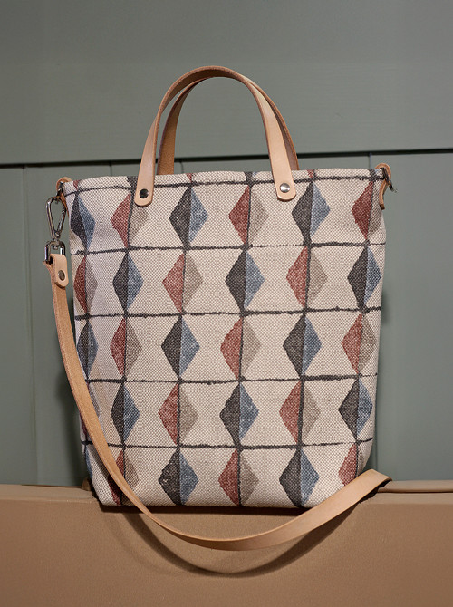 Ľanová crossbody kabelka z ľanu