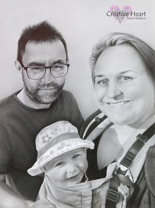 Portrétní obraz na přání — foto 1