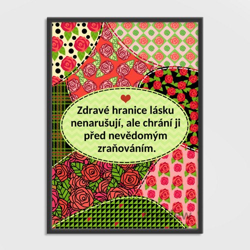 Floral sewing grafika hranice 2 - růže