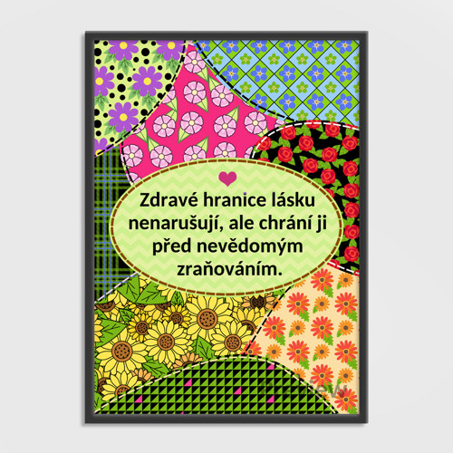 Floral sewing grafika hranice 2 - mix