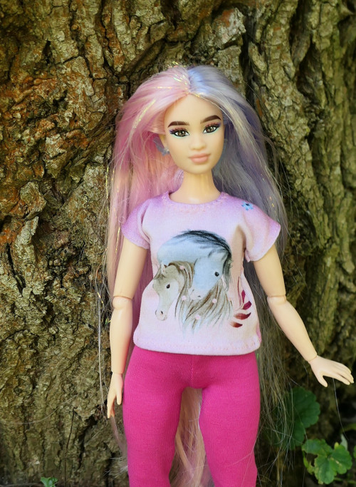 Barbie - baculka - tričko — foto 1