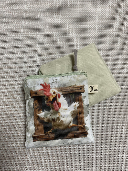 Voděodol.kapsička na drobnosti - Slepice