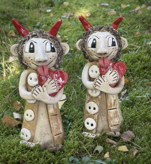 Keramický čertík — foto 1