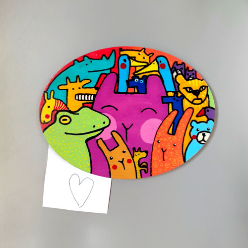 Magnet se zvířátky