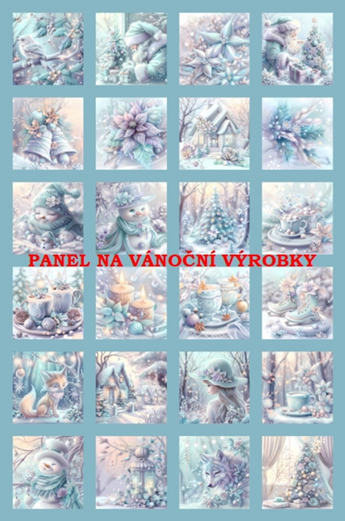 Bavlněný panel 40 x 60 cm