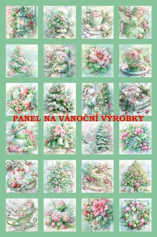 Bavlněný panel 40 x 60 cm