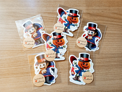 831 - Samolepky - Halloween
