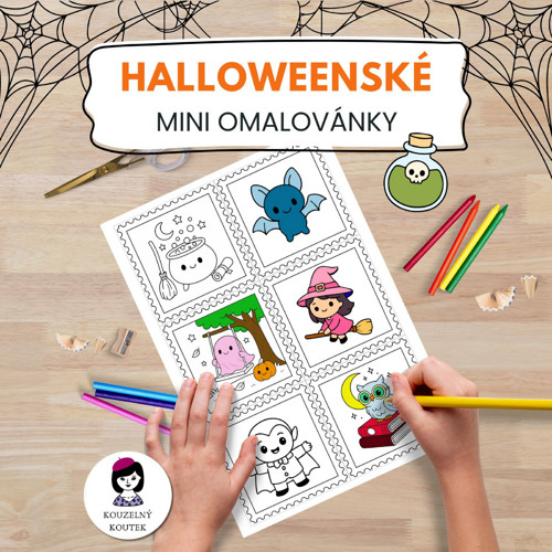 Omalovánky | Halloween | Dušičky | Podzim