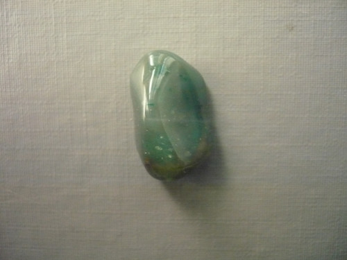 Troml. kámen - chalcedon zelený 19 mm, č.44